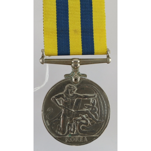 565 - Norfolk Regt QE2 Korea Medal to 19172945 Cpl V Banham of the Royal Norfolk Regt.