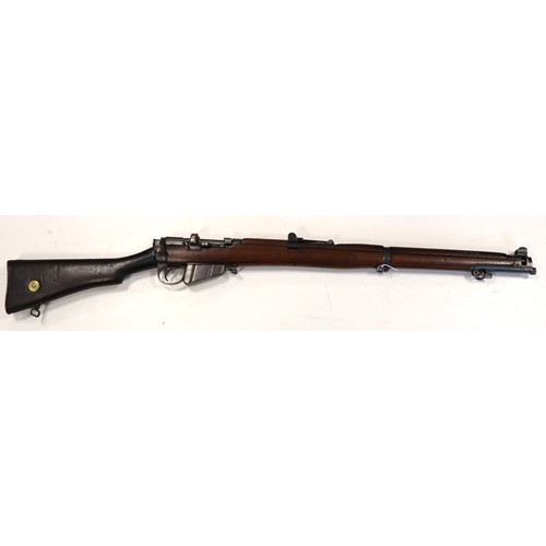 73 - Rifle: A scarce Great War, 1914 dated SMLE volley sight, MK III service rifle. Calibre .303. Fully W... 