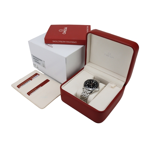 530 - Omega Seamaster Co-Axial stainless steel gents automatic wristwatch, ref. 212.30.41.20.01.003, purch... 