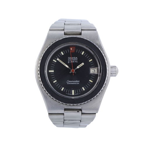 534 - Omega Seamaster Electronic stainless steel gents quartz wristwatch, ref. 198.0005, circa 1972. The b... 