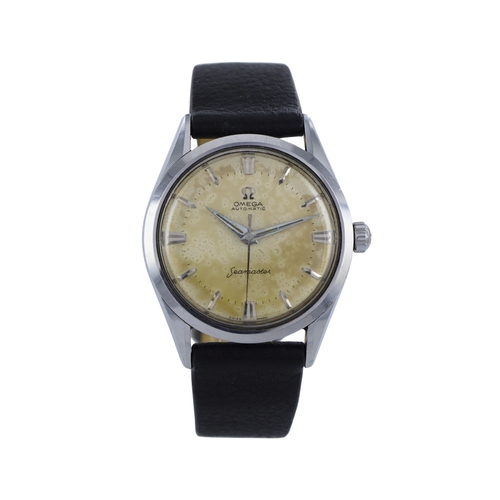 537 - Omega Seamaster stainless steel cased gents automatic wristwatch, ref. 2802-7 SC, circa 1956. The pa... 