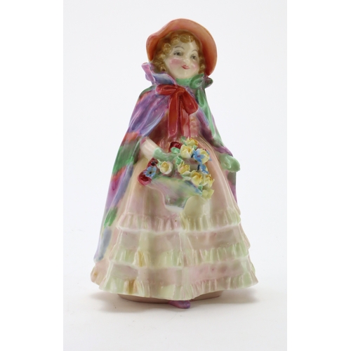 111 - Royal Doulton discontinued china model HN1642 Granny's Shawl, Designer - L. Harradine 1934-1949 (mis... 