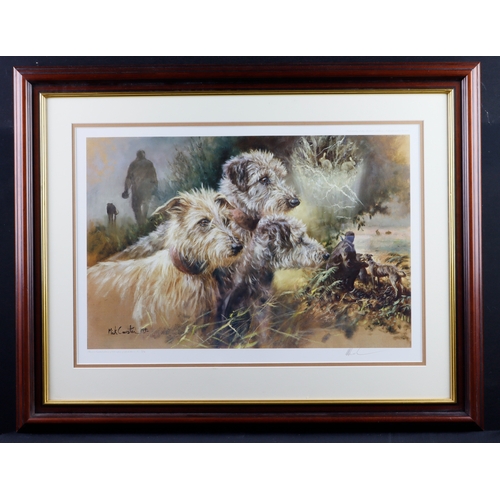 16 - Cawston, Mick (British 1959-2006) Beddlington Lurchers. Limited Edition print (no.734/850) Signed to... 