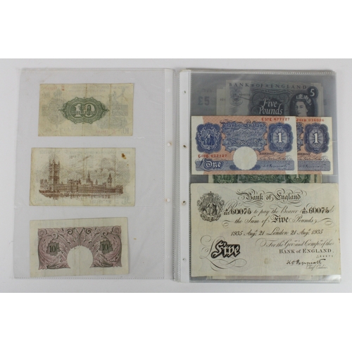 161 - Bank of England and Treasury (57), Warren Fisher 10 Shillings & 1 Pound, Bank of England range from ... 