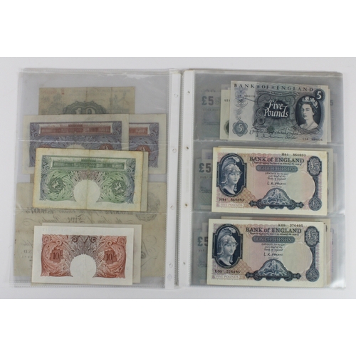 161 - Bank of England and Treasury (57), Warren Fisher 10 Shillings & 1 Pound, Bank of England range from ... 