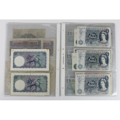 161 - Bank of England and Treasury (57), Warren Fisher 10 Shillings & 1 Pound, Bank of England range from ... 