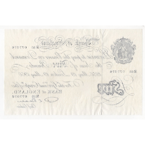 25 - Beale 5 Pounds (B270) dated 19th May 1950, serial R55 077076 (B270, Pick344) pressed VF+