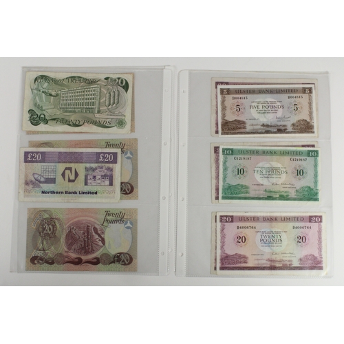 272 - Northern Ireland (11), Allied Irish Banks 20 Pounds (3) dated 1st January 1990, Bank of Ireland 20 P... 