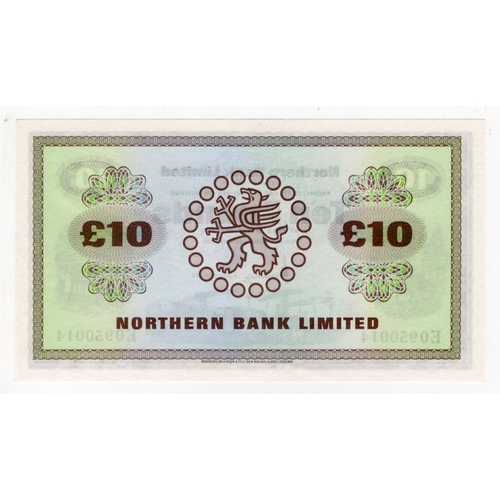 302 - Northern Ireland, Northern Bank Limited 10 Pounds dated 1st January 1978, signed J.B. Newland, seria... 