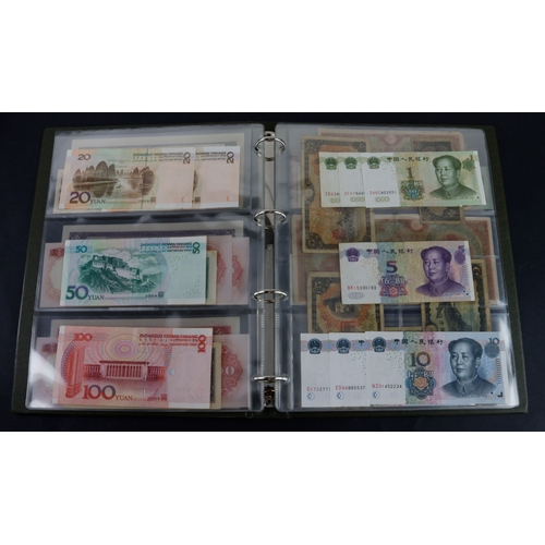 503 - China (64), collection in album including Singkiang Provincial Government 100 Cash issued 1932 (Pick... 