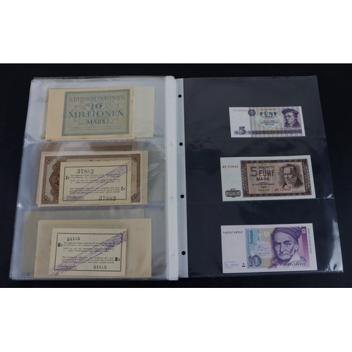 595 - Germany (48), high grade collection in album sleeves including German Democratic Republic, German Fe... 