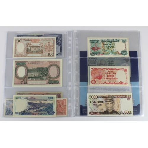 634 - Indonesia (22), high grade group including 5 Rupiah 1952, 1000 Rupiah 1959, 10000 Rupiah 1964, 50000... 