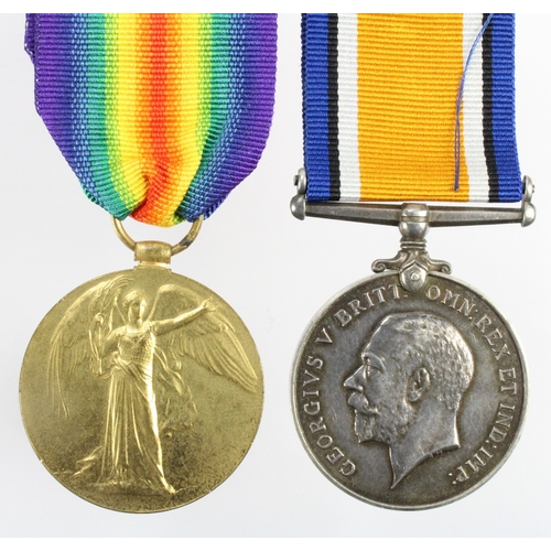 629 - BWM & Victory Medal (179215 Gnr W C Creasey RA)