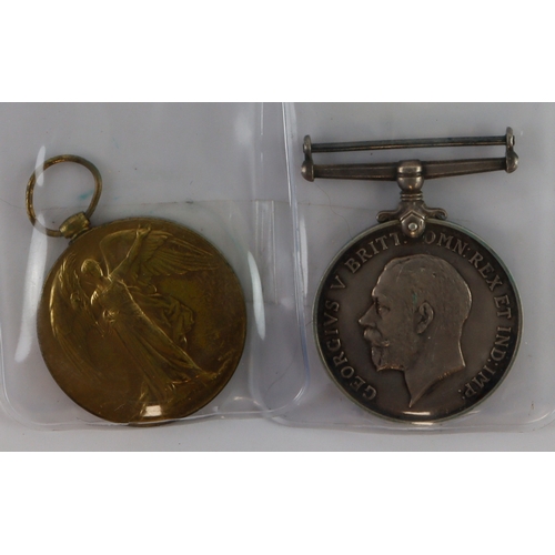 652 - BWM & Victory, Capt. R Park. Doctor Roswell Park served Canadian Army Medical Corps. Landed France 1... 