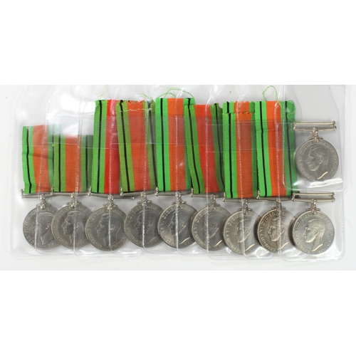 677 - Defence Medals (x10)