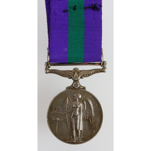 710 - GSM QE2 with Cyprus clasp (T/23283548 Dvr H Hedges RASC)