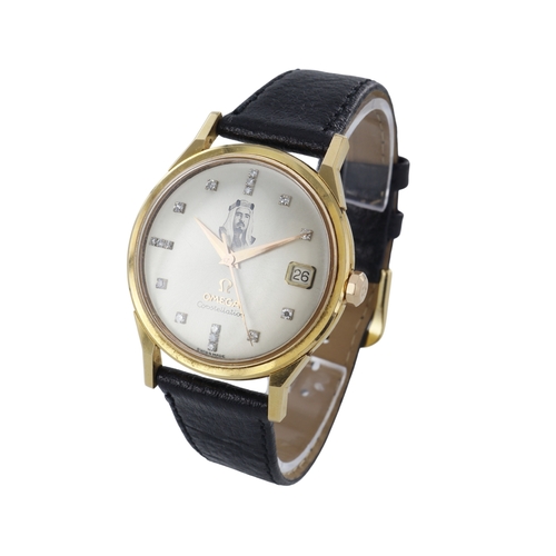 620 - Omega Constellation yellow gold and diamond set gents automatic wristwatch, ref.168005/6, circa 1960... 