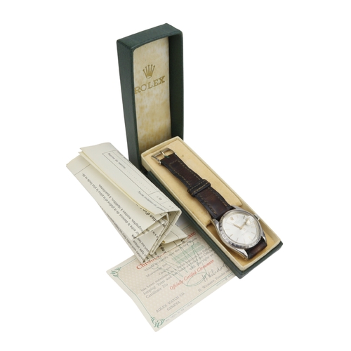 669 - Rolex Oyster Perpetual Datejust stainless steel gents wristwatch, ref. 6605, serial. 415xxx, circa 1... 