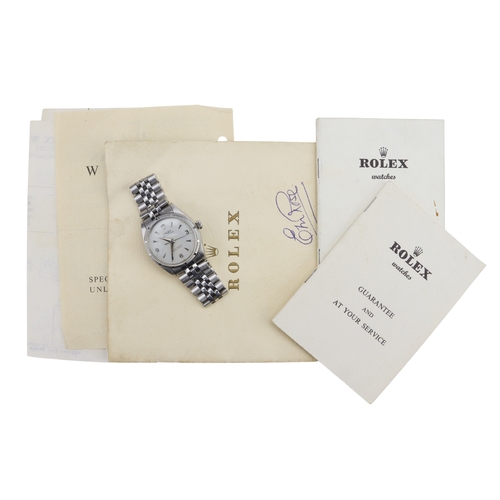 676 - Rolex Oyster Perpetual stainless steel gents wristwatch, ref. 1003, serial. 839xx, circa 1963. The s... 