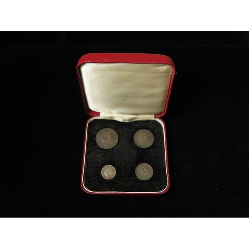 108 - Maundy Set 1830 toned EF with a 20thC case.