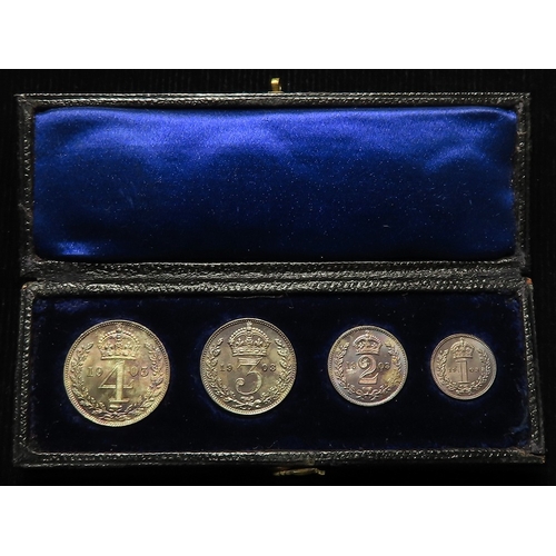 117 - Maundy Set 1903 toned aFDC with an original dated case.