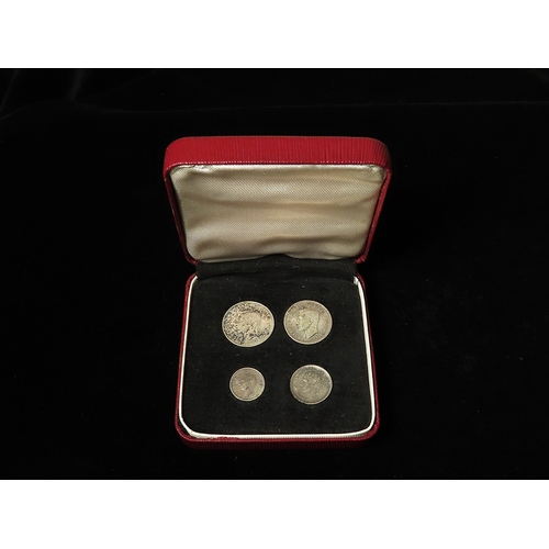 132 - Maundy Set 1939 lightly toned aFDC with a 20thC (contemporary?) case.