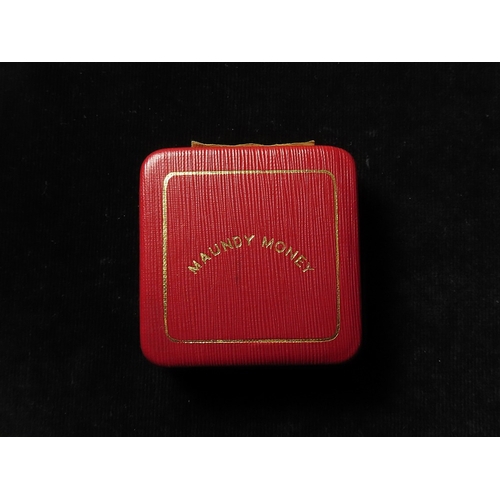 132 - Maundy Set 1939 lightly toned aFDC with a 20thC (contemporary?) case.