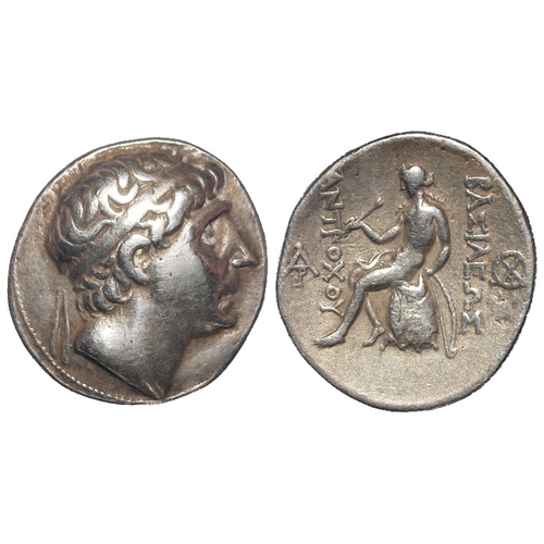 265 - Ancient Greek: Seleucid Empire, Antiochos I Soter 281-261 BC silver Tetradrachm, Seleukeia on the Ti... 