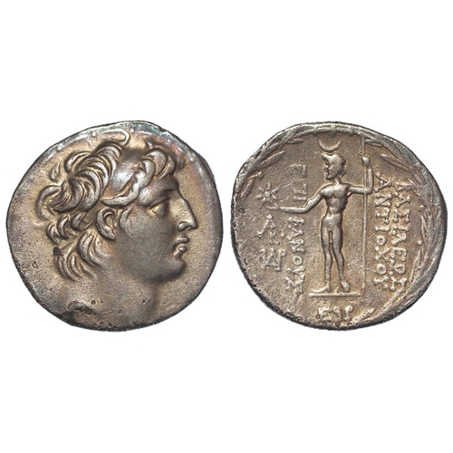 267 - Ancient Greek: Seleucid Empire, Antiochos VIII Epiphanes, called Gryphos 125/121 - 96 BC, silver Tet... 