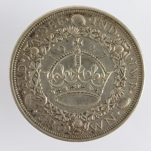 65 - Crown 1927 Proof issue but only VF