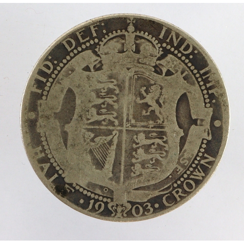 97 - Halfcrown 1903 Fair (scarce date)