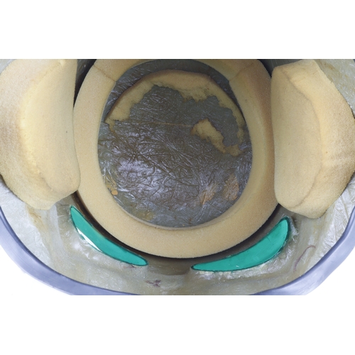 360 - Star Wars interest. A Star Wars Stormtrooper helmet, from Elstree studios, the white painted helmet ... 