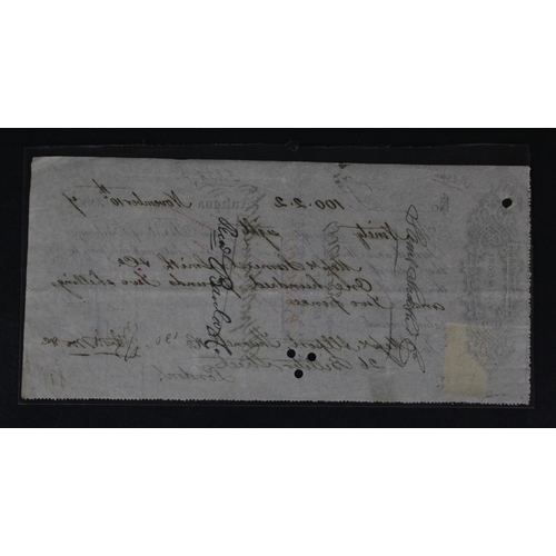 1 - Antigua Bill of Exchange, sight note to be paid ninety days after being presented, for 1000 Pounds 2... 