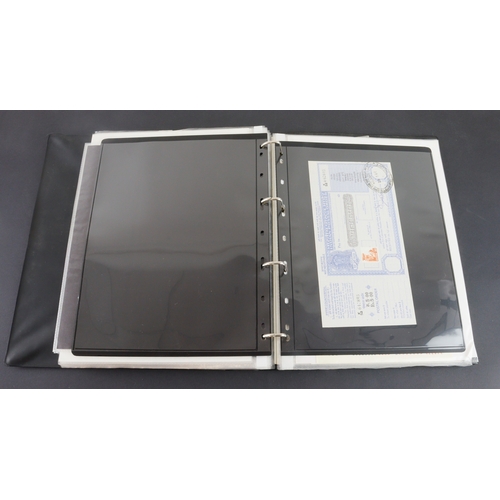 16 - Cheques & Ephemera (65), a collection in an album, cheques including Capital & Counties Bank, Co-ope... 