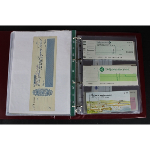 18 - Cheques (152), a collection of mainly Ulster Bank of Ireland cheques in an album, date range 1859 - ... 