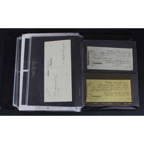 21 - Cheques (177), a collection of mainly Irish cheques in an album, the majority being Northern Banking... 