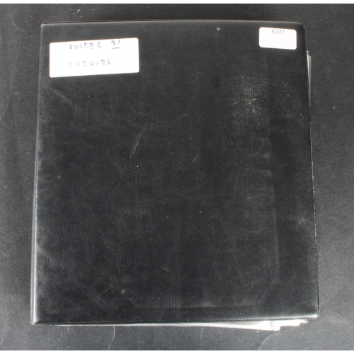 25 - Cheques (253), a collection of mainly Northern Bank of Ireland cheques in an album, date range 1930 ... 