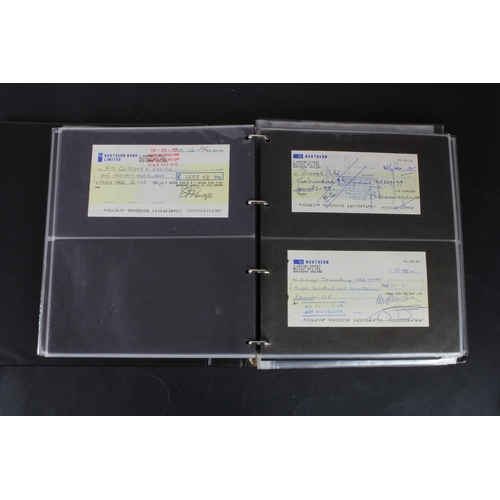 25 - Cheques (253), a collection of mainly Northern Bank of Ireland cheques in an album, date range 1930 ... 