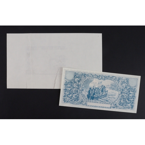 601 - Ecuador (2), 500 Sucres 1988, progressive proof/colour trial/test, partial print of obverse, tear at... 