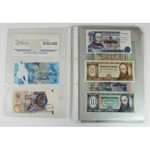 8 - Banking Ephemera (74), an interesting and varied group of banking/printing ephemera including Disney... 