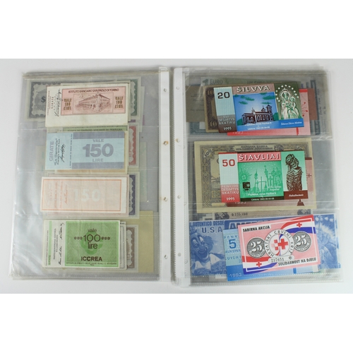 8 - Banking Ephemera (74), an interesting and varied group of banking/printing ephemera including Disney... 