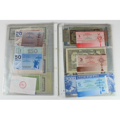8 - Banking Ephemera (74), an interesting and varied group of banking/printing ephemera including Disney... 