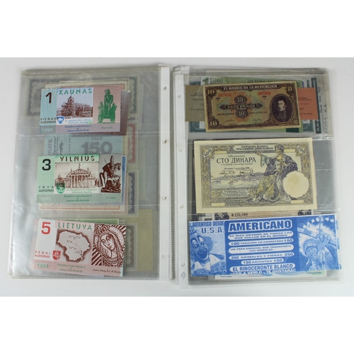 8 - Banking Ephemera (74), an interesting and varied group of banking/printing ephemera including Disney... 