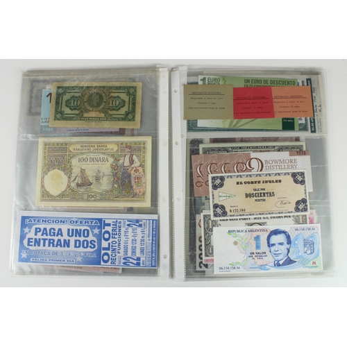 8 - Banking Ephemera (74), an interesting and varied group of banking/printing ephemera including Disney... 