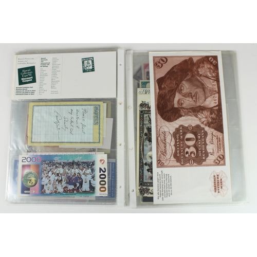8 - Banking Ephemera (74), an interesting and varied group of banking/printing ephemera including Disney... 