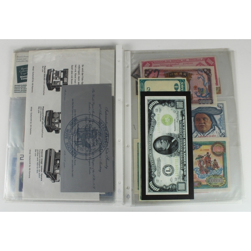 8 - Banking Ephemera (74), an interesting and varied group of banking/printing ephemera including Disney... 