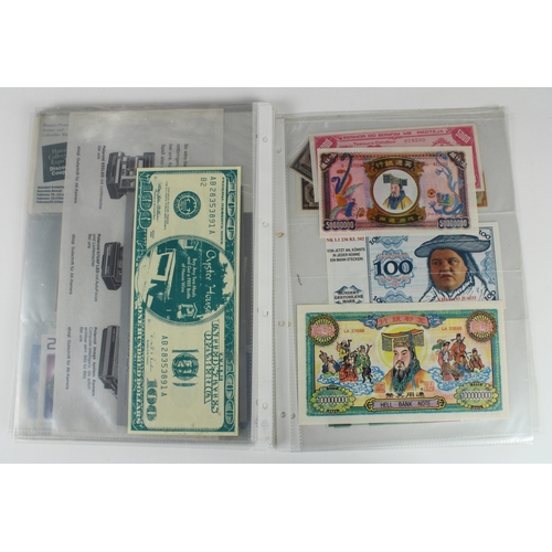 8 - Banking Ephemera (74), an interesting and varied group of banking/printing ephemera including Disney... 