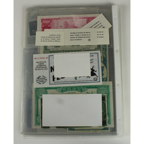 8 - Banking Ephemera (74), an interesting and varied group of banking/printing ephemera including Disney... 
