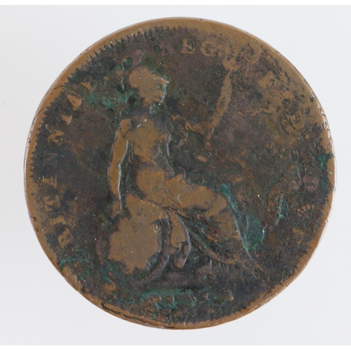 208 - Penny 1849 (rare date) fair/poor.