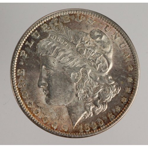 394 - USA Morgan Silver Dollar 1890 choice UNC.
